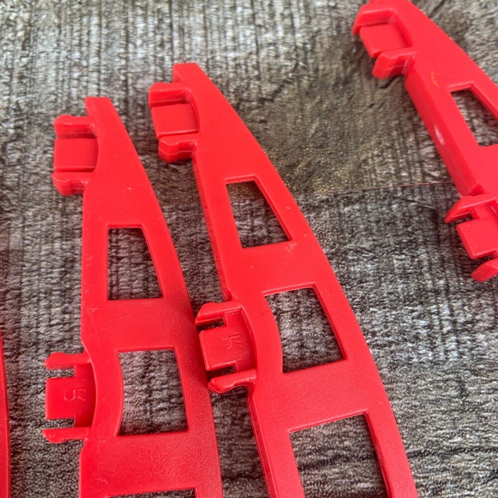 Rokenbok Lot Red Building Ramp Rails Bridge Pieces - Picture 9 of 16